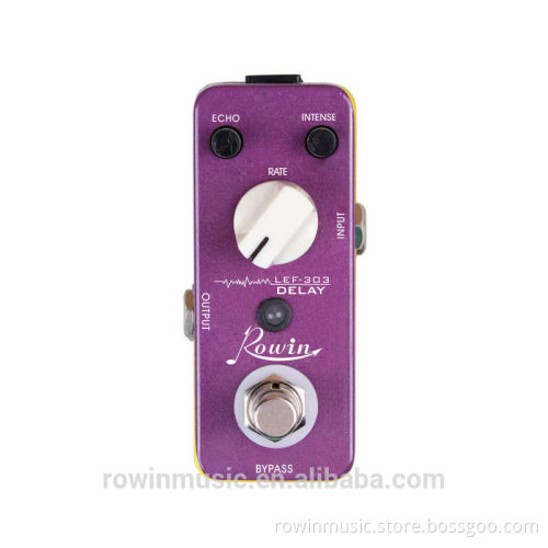 Rowin LEF-303 Echo Effect Good Quality Guitar Effect Pedal